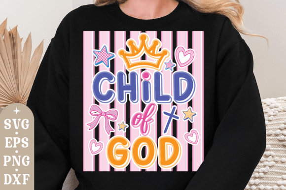 Child of God SVG: Christian T-Shirt Designs for Local Branding