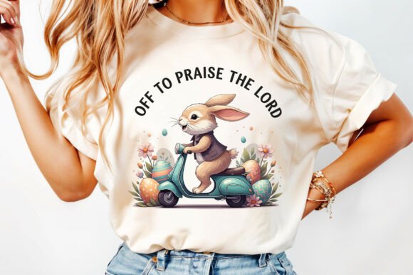 Christian Easter T-Shirt Design for Real Brand Projects