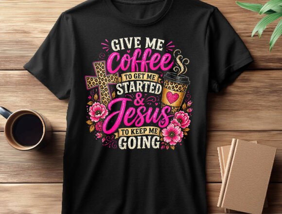 Coffee Jesus and Naps PNG: T-Shirt Designs